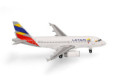 Herpa Wings  LATAM Airlines Ecuador Airbus A319 - Ecuador Flag livery  HC-CPR